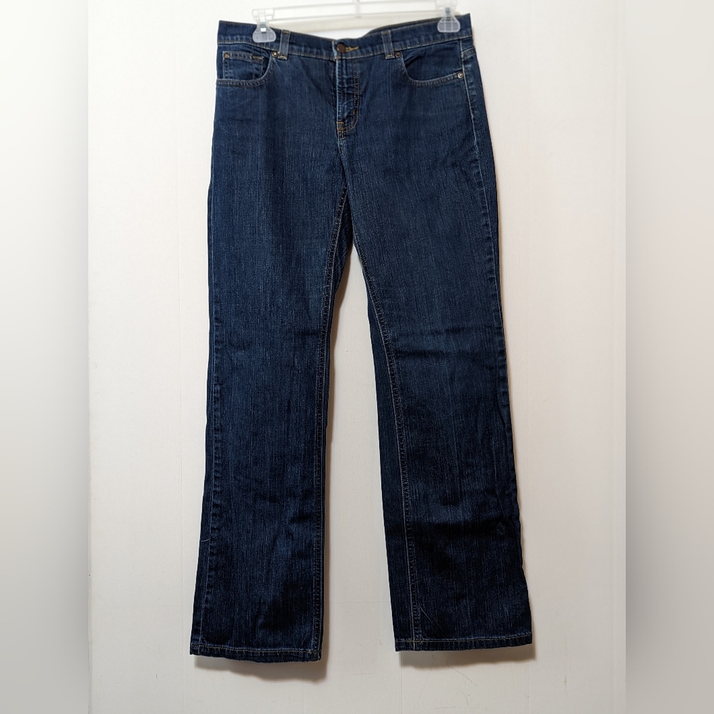 Women's The Limited Blue 5 Pocket Blue Jeans Size 12 Long